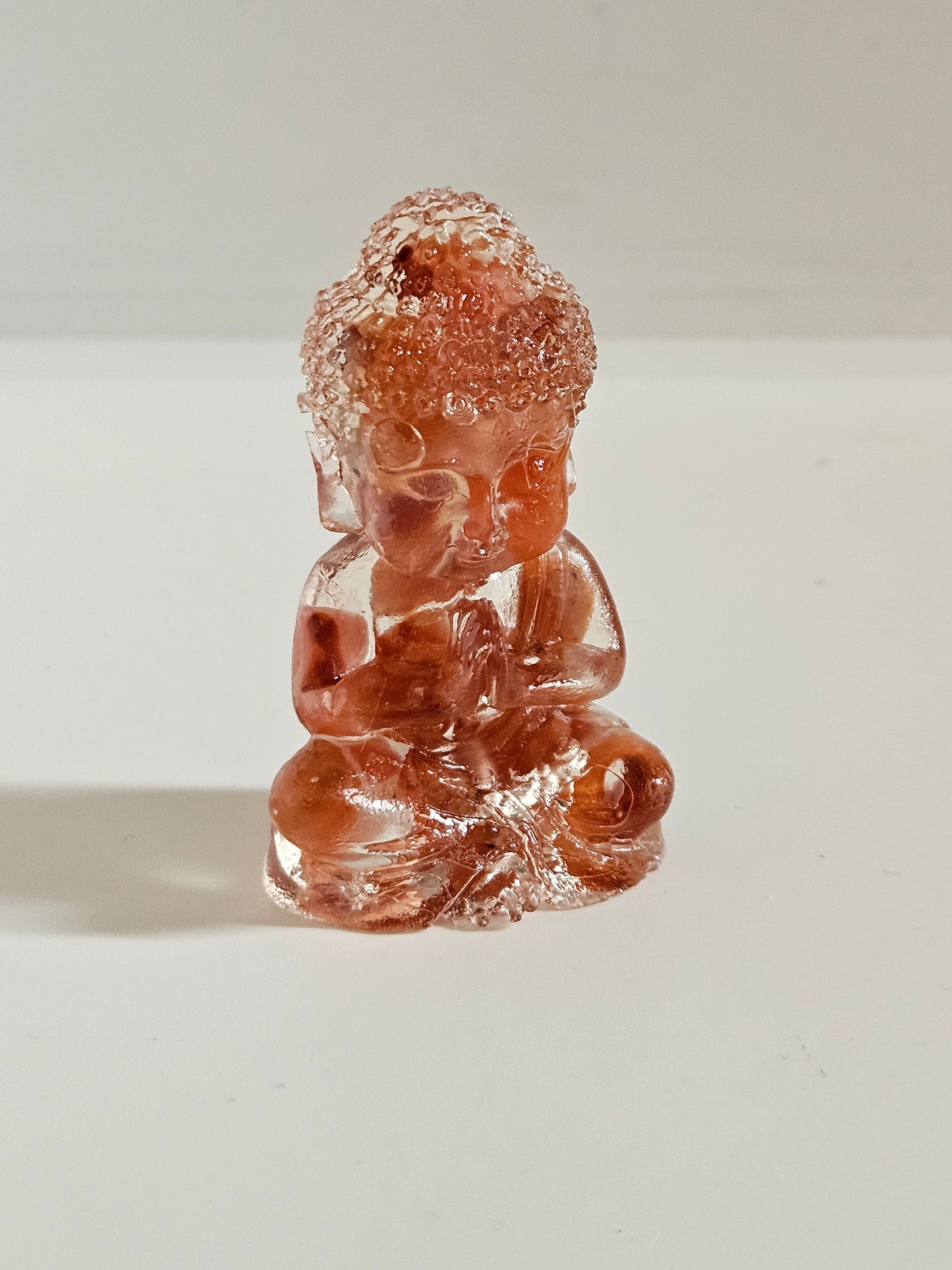 Prayer Buddha Stone Statue Decorative Resin piece