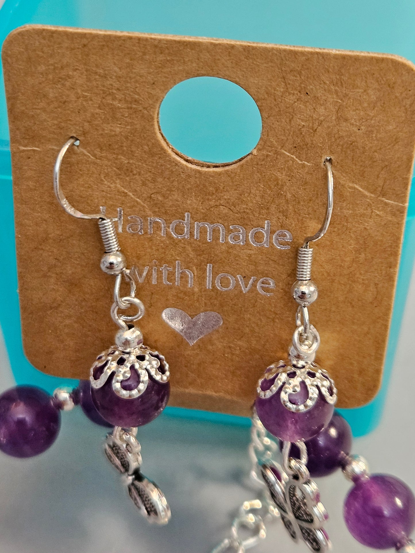 Stone beaded Bangles (8mm) with beautiful decor.