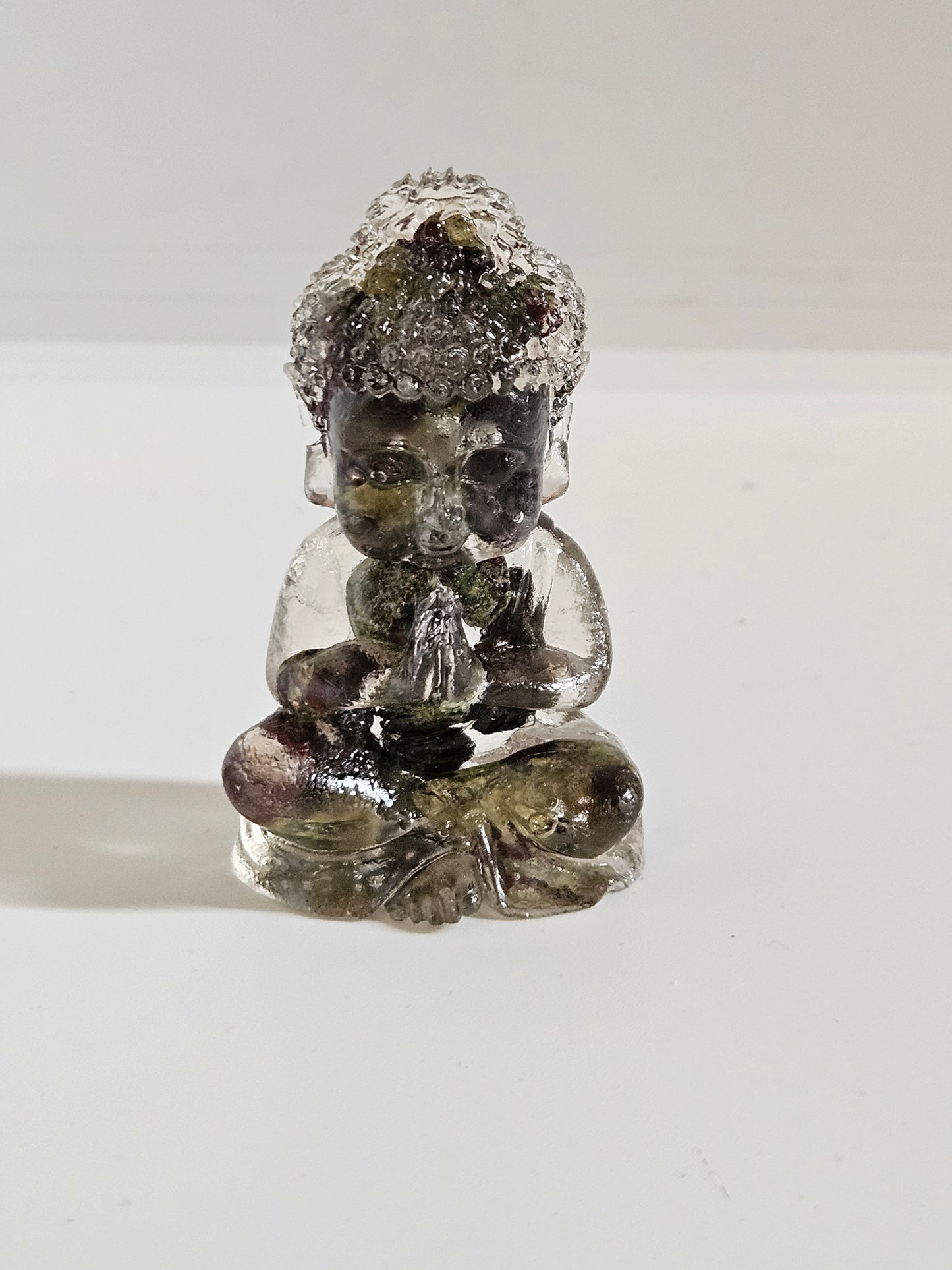 Prayer Buddha Stone Statue Decorative Resin piece