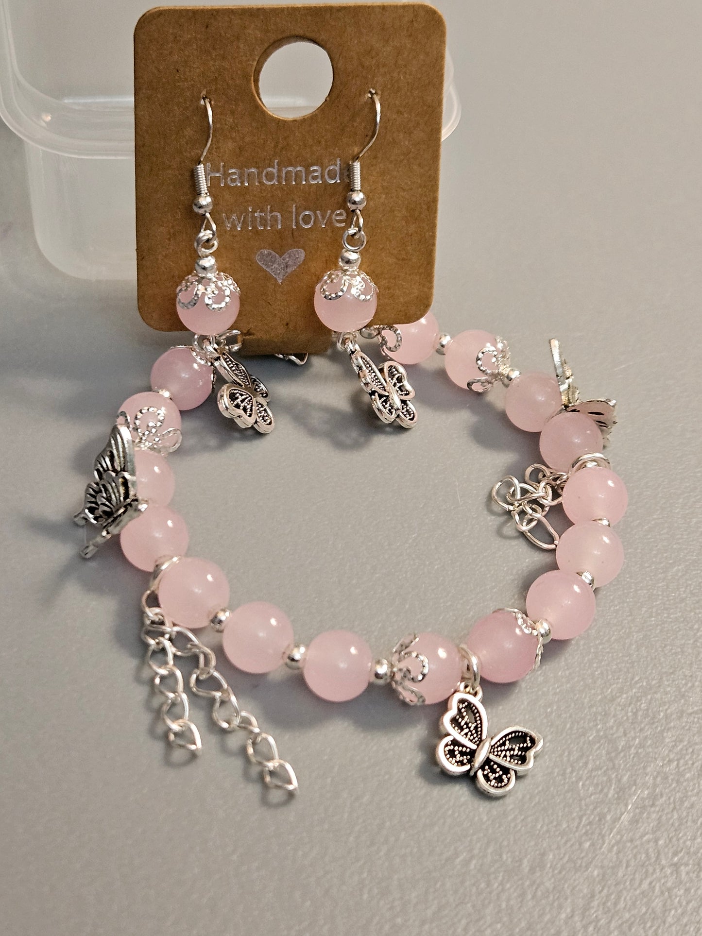 Stone beaded Bangles (8mm) with beautiful decor.