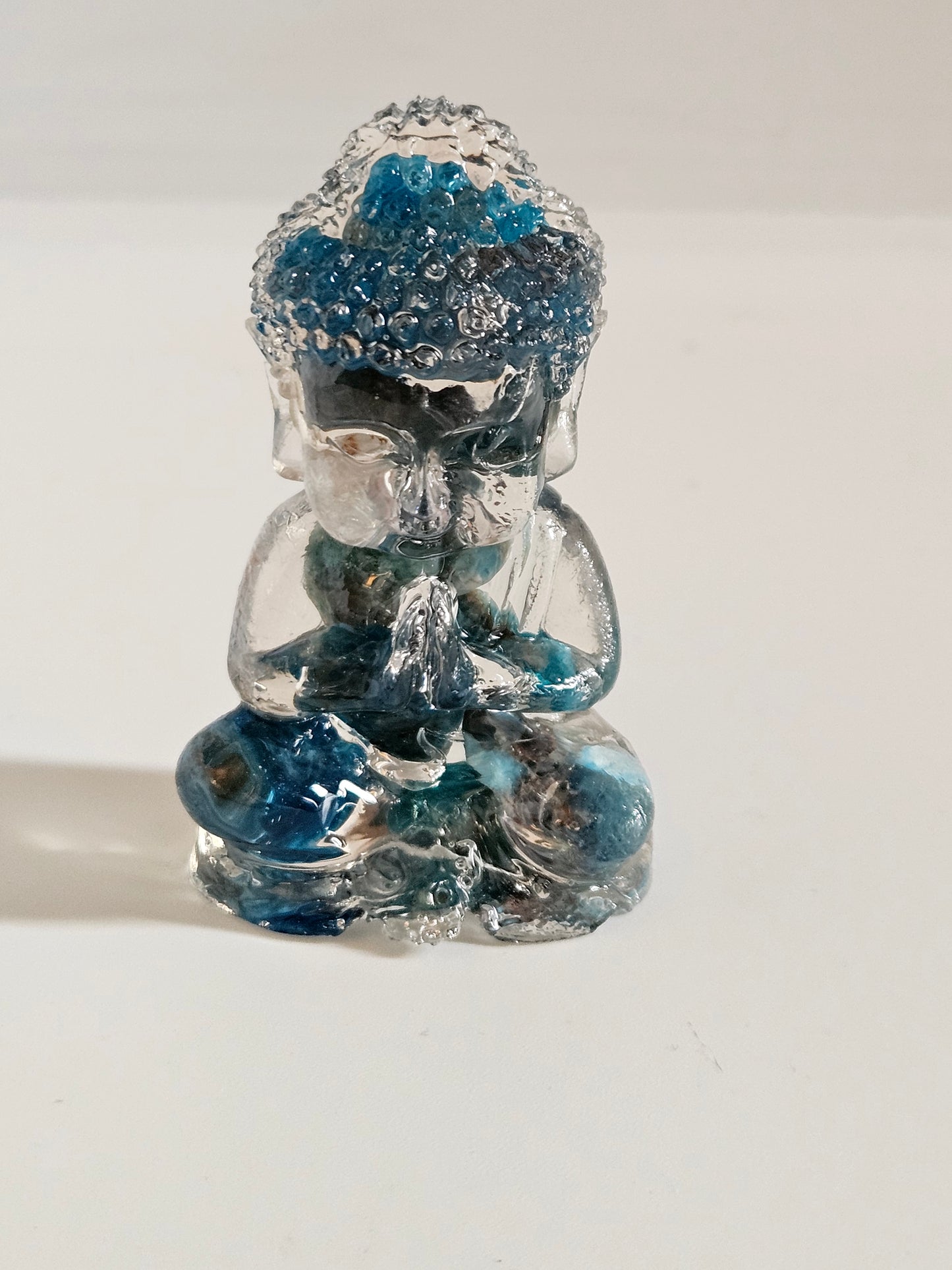 Prayer Buddha Stone Statue Decorative Resin piece