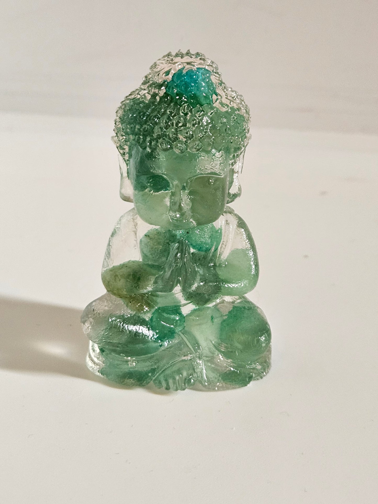 Prayer Buddha Stone Statue Decorative Resin piece