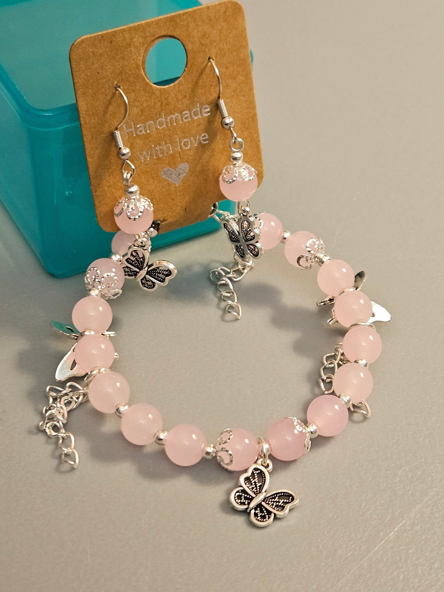 Stone beaded Bangles (8mm) with beautiful decor.