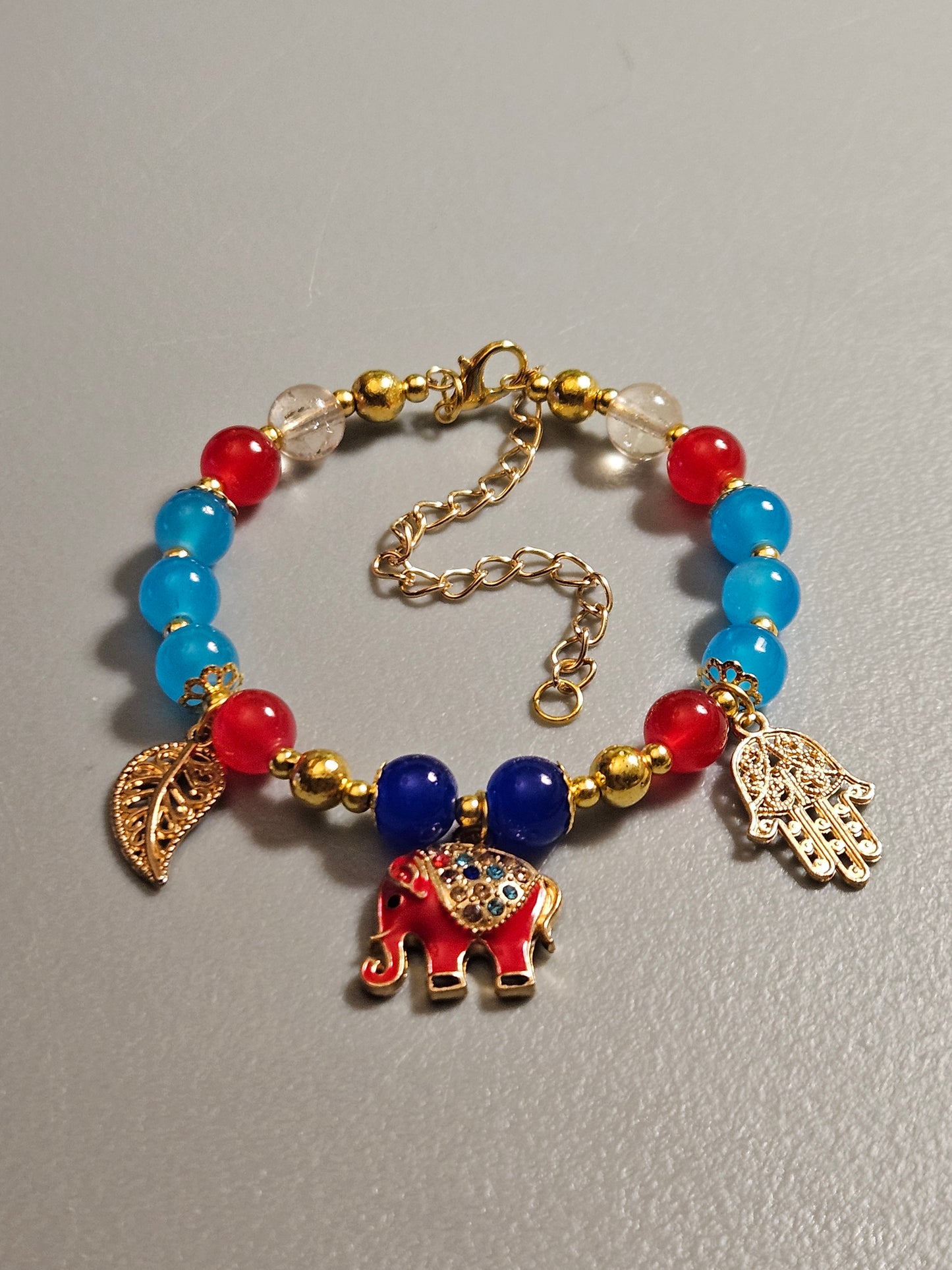 Bangle style glass charm bracelets ✨️