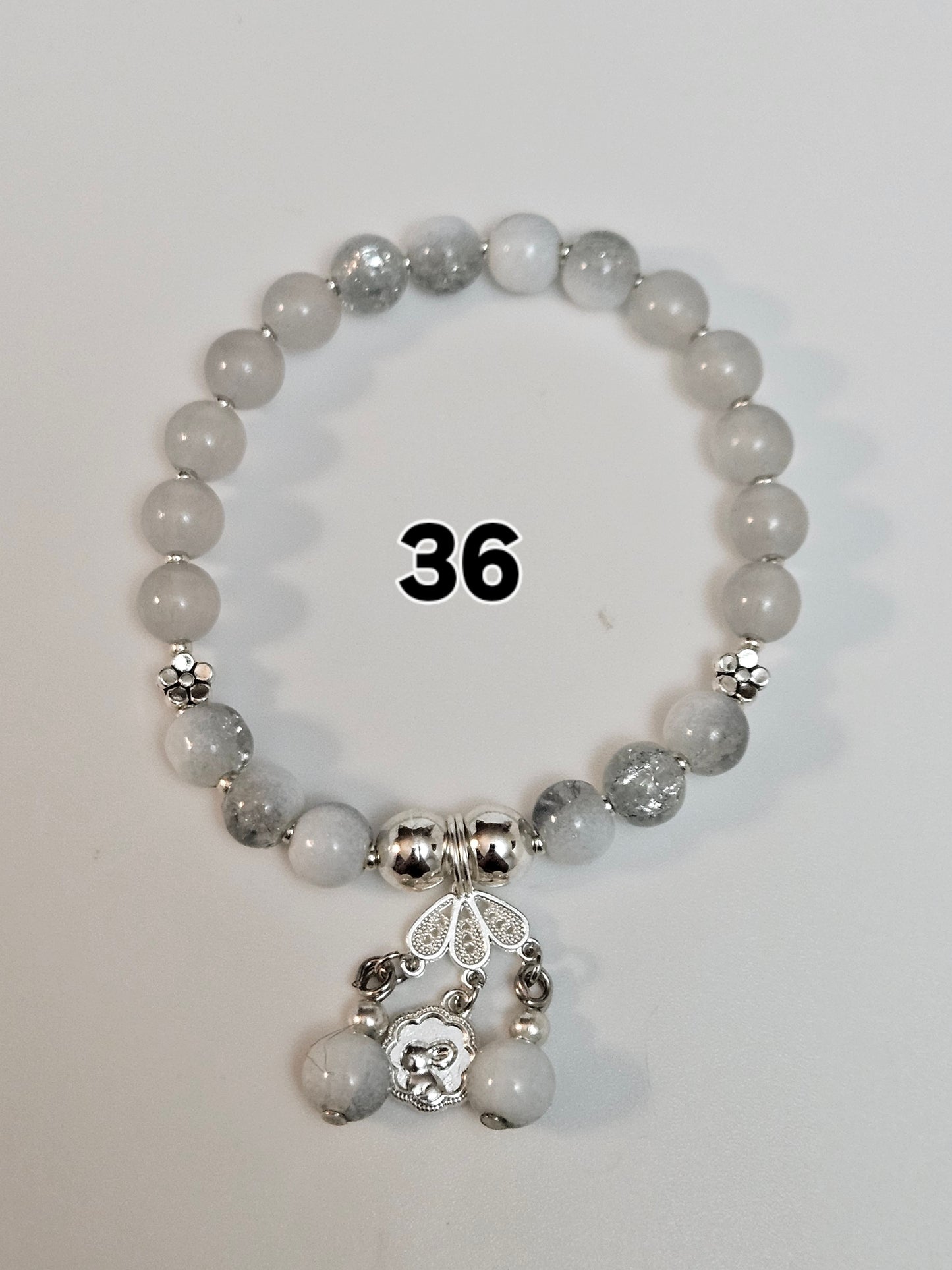 Charm Stretch Bracelets by #