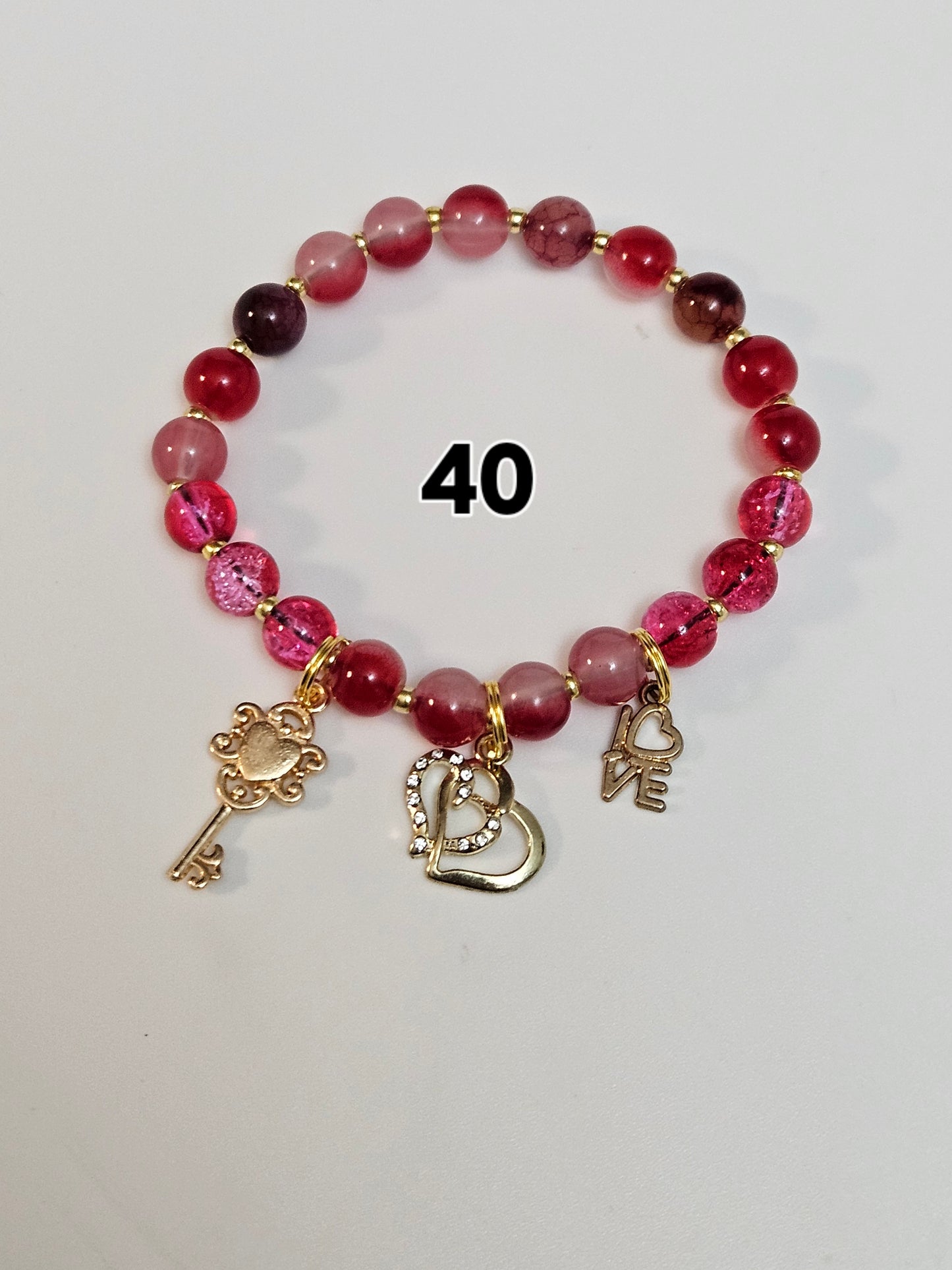 Charm Stretch Bracelets by #