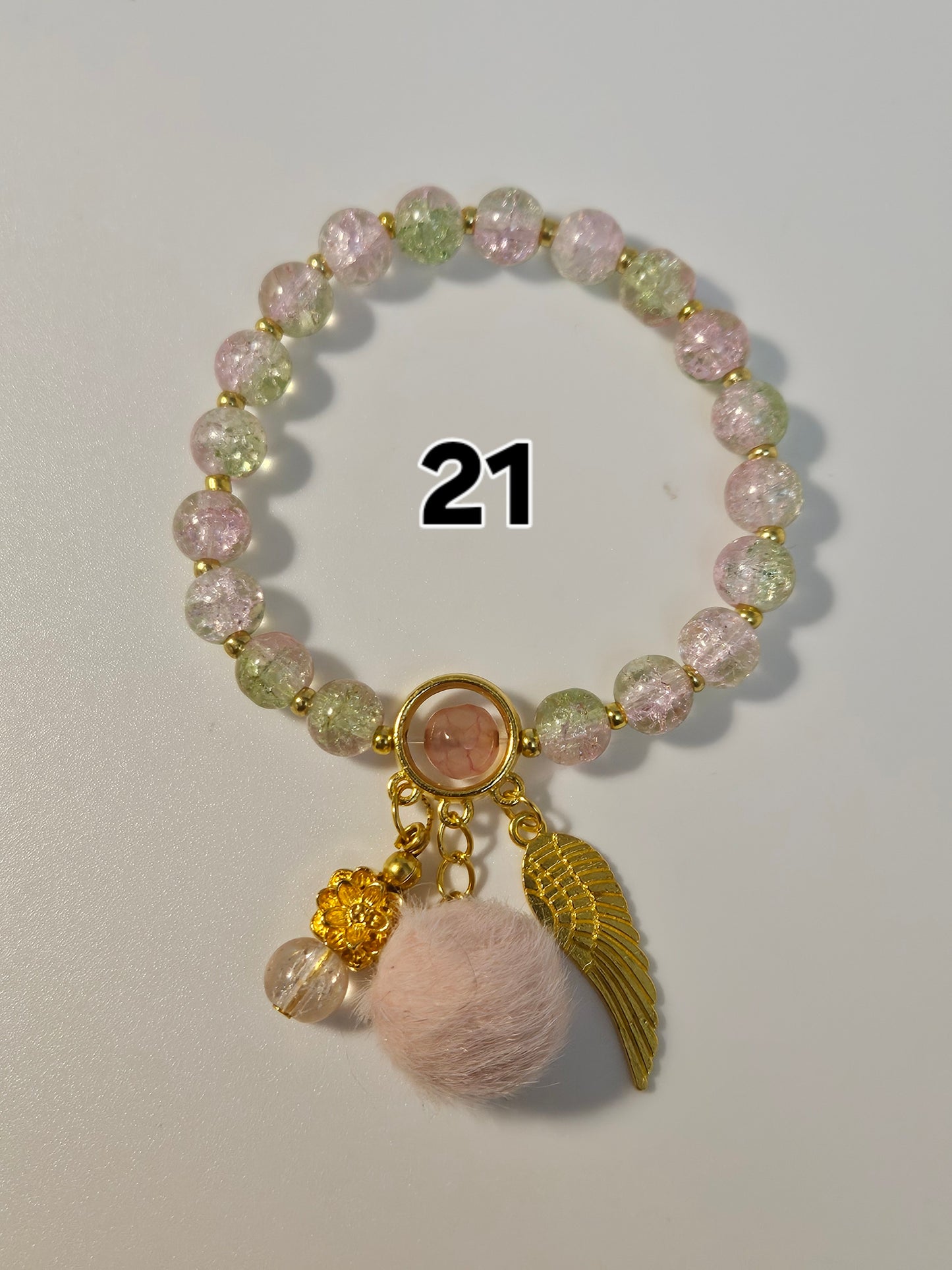 Charm Stretch Bracelets by #